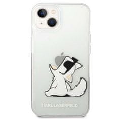 Karl Lagerfeld KARL LAGERFELD etui za IPHONE 14 Plus KLHCP14MCFNRC (Choupette Eat) prozoren