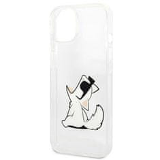 Karl Lagerfeld KARL LAGERFELD etui za IPHONE 14 Plus KLHCP14MCFNRC (Choupette Eat) prozoren