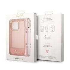 Guess GUESS etui za IPHONE 14 Pro GUHCP14LHGCOHP (IML Electro Cam w. Strap Translucent) roza