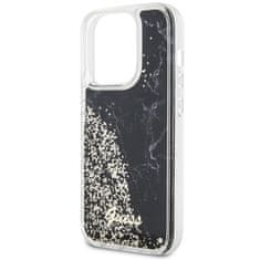 Guess GUESS etui za IPHONE 14 Pro GUHCP14LLCSGSGK (Liquid Glitter Marble) black