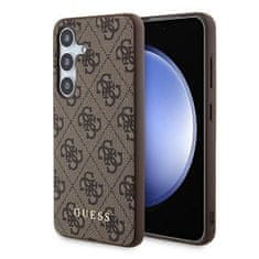 Guess GUESS etui za SAMSUNG A35 GUOHCSA35G4GFBR (PU 4G Classic Metal Logo) rjav