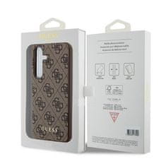 Guess GUESS etui za SAMSUNG A35 GUOHCSA35G4GFBR (PU 4G Classic Metal Logo) rjav