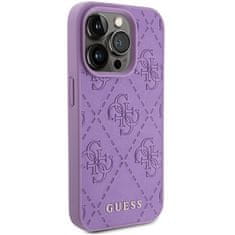 Guess GUESS etui za IPHONE 15 Pro Max GUHCP15XP4EPMU (Quilted 4G Classic) svetlo vijolična