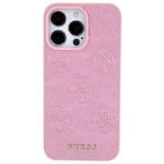 Guess GUESS etui za IPHONE 15 Pro GUHCP15LP4EPMP (Quilted 4G Classic) roza