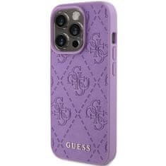 Guess GUESS etui za IPHONE 15 Pro Max GUHCP15XP4EPMU (Quilted 4G Classic) svetlo vijolična