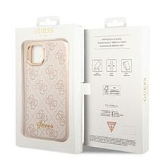 Guess GUESS etui za IPHONE 13 / 14 / 15 GUHCP14SHG4SHP (4G Vintage Gold Logo) roza