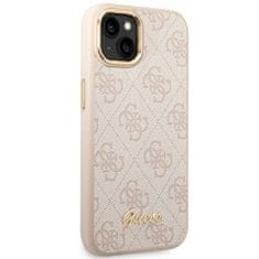 Guess GUESS etui za IPHONE 13 / 14 / 15 GUHCP14SHG4SHP (4G Vintage Gold Logo) roza