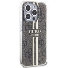 Guess GUESS etui za IPHONE 15 Pro Max GUHCP15XH4PSEGW (4G Gold Stripe), rjav