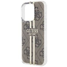 Guess GUESS etui za IPHONE 15 Pro Max GUHCP15XH4PSEGW (4G Gold Stripe), rjav