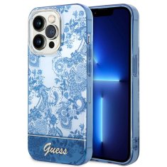 Guess GUESS etui za IPHONE 14 Pro GUHCP14LHGPLHB (IML Electro Cam TDJ), modri