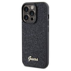 Guess GUESS etui za IPHONE 14 Pro GUHCP14LPMSDGSK (Disco Metal Script) black