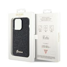 Guess GUESS etui za IPHONE 14 Pro GUHCP14LPMSDGSK (Disco Metal Script) black