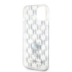 Karl Lagerfeld KARL LAGERFELD etui za IPHONE 15 KLHCP15SHNCMKLT (Monogram) transparenten