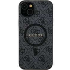 Guess GUESS etui za SAMSUNG S24 združljiv z MagSafe GUHCS24SGF4GGR (4G Ring classic logo) črn