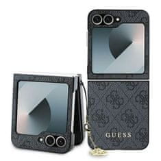 Guess GUESS etui za SAMSUNG Z Flip 6 GUHCZF6GF4GGR (HC PU 4G Charm) črn