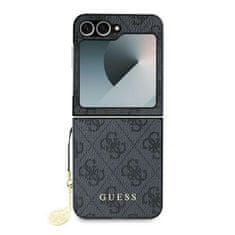 Guess GUESS etui za SAMSUNG Z Flip 6 GUHCZF6GF4GGR (HC PU 4G Charm) črn