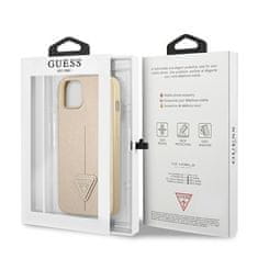 Guess GUESS etui za IPHONE 13 / 14 / 15 GUHCP14SPSATLE (SaffianoTriangle Logo) beige