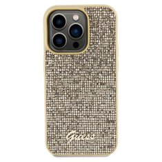 Guess GUESS etui za IPHONE 14 Pro Max GUHCP14XPMSDGSD (Disco Script Metal) Gold