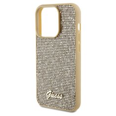 Guess GUESS etui za IPHONE 14 Pro Max GUHCP14XPMSDGSD (Disco Script Metal) Gold