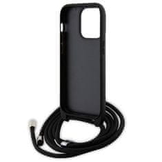 Karl Lagerfeld KARL LAGERFELD etui za IPHONE 13 Pro KLHCP13LSAKCPSK (Saffiano KC Metal PIN Crossbody) black