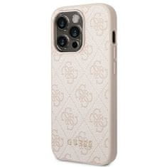 Guess GUESS etui za IPHONE 14 Pro Max GUHCP14XG4GFPI (4G Gold Logo) roza