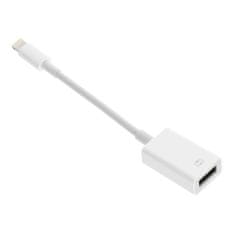 OEM OTG Adapter USB A (ženski) na Lightning (moški), bel