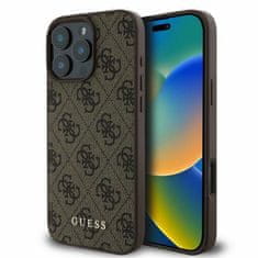 Guess GUESS etui za IPHONE 16 Pro GUHCP16LG4GFBR (PU 4G Classic), rjav