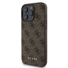 Guess GUESS etui za IPHONE 16 Pro GUHCP16LG4GFBR (PU 4G Classic), rjav