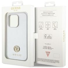 Guess GUESS etui za IPHONE 15 Pro GUHCP15LPS4DGPS (Strass Metal Logo) srebrn