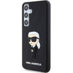 Karl Lagerfeld KARL LAGERFELD etui za SAMSUNG S24 Plus KLHCS24M3DRKINK (3D RUBBER IKONIK NFT) črn