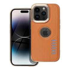 OEM MILANO etui za IPHONE 14 Pro rjave barve