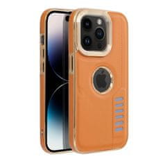 OEM MILANO etui za IPHONE 14 Pro rjave barve