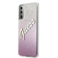 Guess GUESS etui za SAMSUNG S21 Plus GUHCS21MPCUGLSPI (Glitter Gradient Script) roza