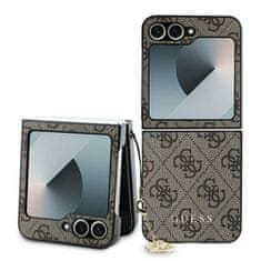 Guess GUESS etui za SAMSUNG Z Flip 6 GUHCZF6GF4GBR (HC PU 4G Charm) rjav