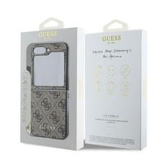 Guess GUESS etui za SAMSUNG Z Flip 6 GUHCZF6GF4GBR (HC PU 4G Charm) rjav