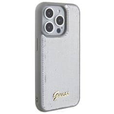 Guess GUESS etui za IPHONE 15 Pro GUHCP15LPSFDGSS (Sequin Script Metal) srebrn