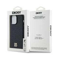 DKNY DKNY etui za IPHONE 14 Pro Max združljiv z MagSafe DKHMP14XPSHRPSK (DKNY HC MagSafe Pu Repeat Pattern W/Stack Logo) black