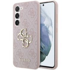 Guess GUESS etui za SAMSUNG A35 GUHCSA354GMGPI (4G Big Metal Logo) roza