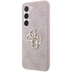 Guess GUESS etui za SAMSUNG A35 GUHCSA354GMGPI (4G Big Metal Logo) roza