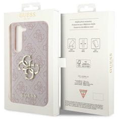 Guess GUESS etui za SAMSUNG A35 GUHCSA354GMGPI (4G Big Metal Logo) roza