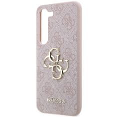 Guess GUESS etui za SAMSUNG A35 GUHCSA354GMGPI (4G Big Metal Logo) roza