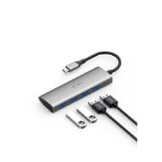 WiWU WiWU - HUB Alpha A440 Pro USB C na 4x USB3.0