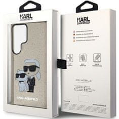 Karl Lagerfeld KARL LAGERFELD etui za SAMSUNG S24 Ultra KLHCS24LHNKCTGK (IML GLIT NFT K&amp;C) black