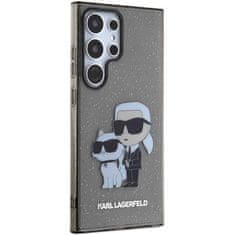 Karl Lagerfeld KARL LAGERFELD etui za SAMSUNG S24 Ultra KLHCS24LHNKCTGK (IML GLIT NFT K&amp;C) black