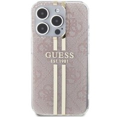 Guess GUESS etui za IPHONE 14 Pro Max GUHCP14XH4PSEGP (4G Gold Stripe) roza