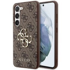 Guess GUESS etui za SAMSUNG S23 FE GUHCS23FE4GMGBR (Big Metal Logo) rjav