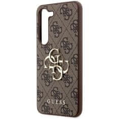 Guess GUESS etui za SAMSUNG S23 FE GUHCS23FE4GMGBR (Big Metal Logo) rjav