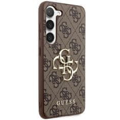 Guess GUESS etui za SAMSUNG S23 FE GUHCS23FE4GMGBR (Big Metal Logo) rjav