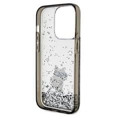 Karl Lagerfeld KARL LAGERFELD etui za IPHONE 14 Pro KLHCP14LLKCNSK (Liquid Glitter C) transparenten