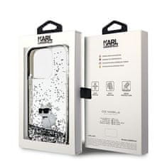 Karl Lagerfeld KARL LAGERFELD etui za IPHONE 14 Pro KLHCP14LLKCNSK (Liquid Glitter C) transparenten